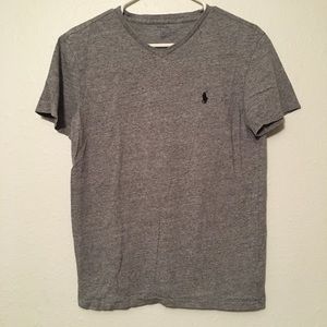 Polo by Ralph Lauren T-shirt Grey V-neck Men’s